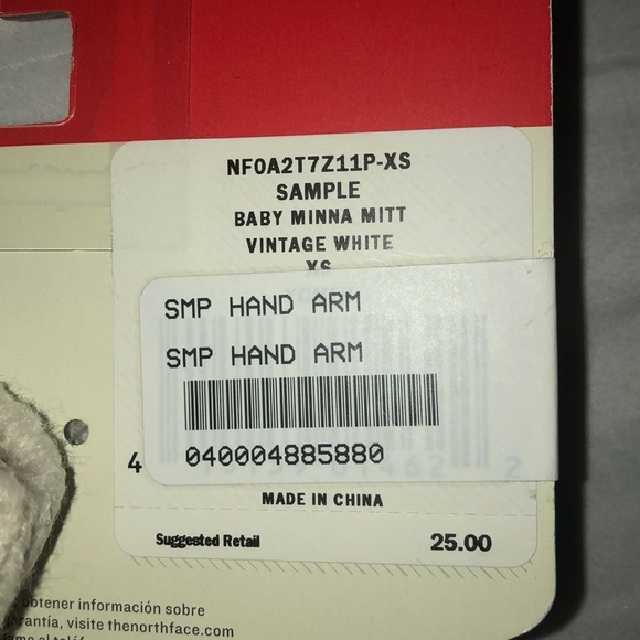 The North Face Baby Minna Mitt - size xs - Picture 4 of 5